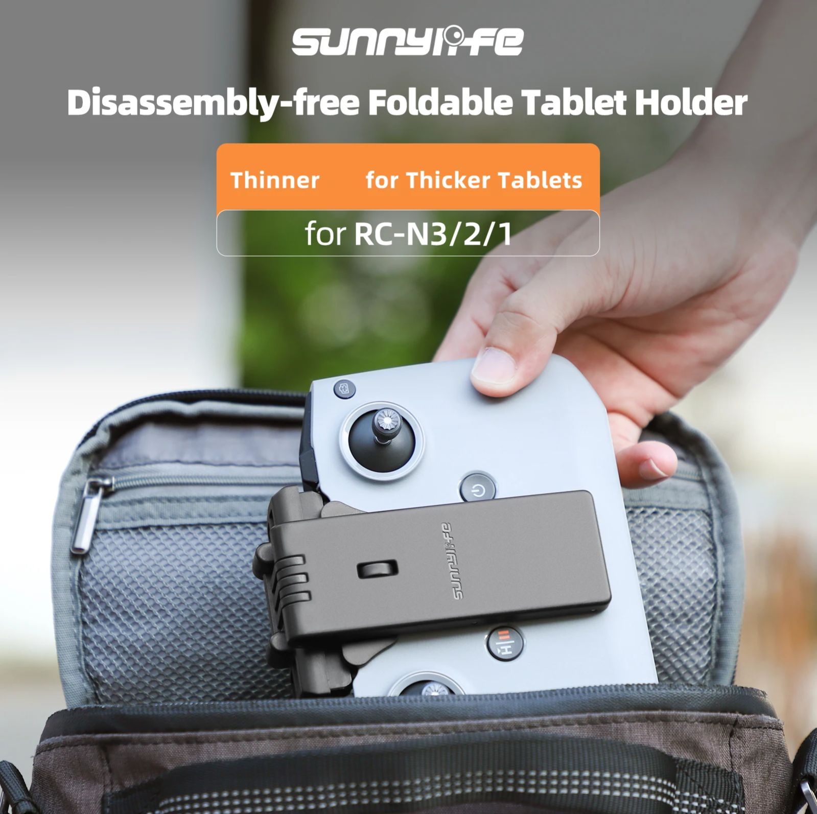 Drone Tablet Mount - Supporto Pieghevole per Tablet Drone Senza