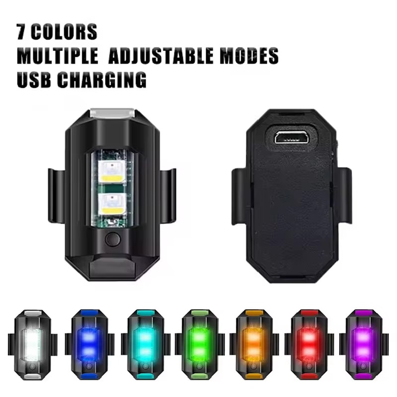 Drone Strobe Light - Luci Stroboscopiche LED Universali per Moto,
