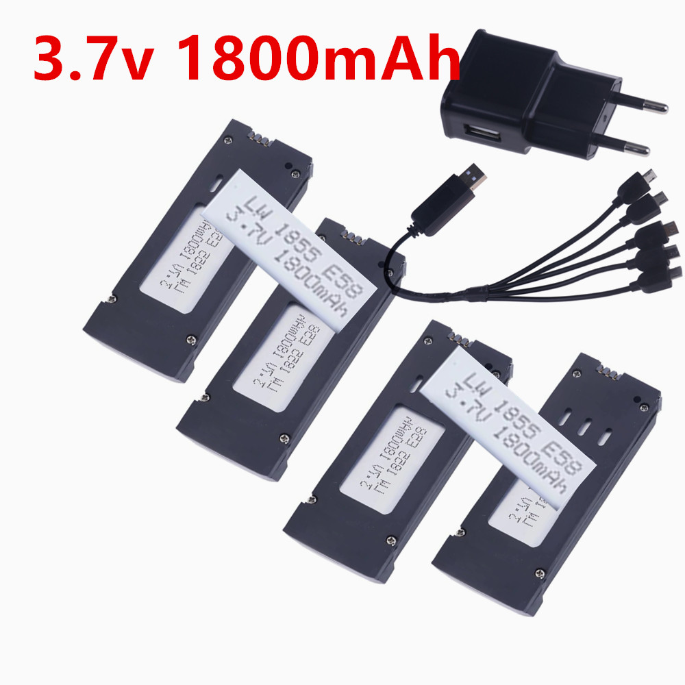 Eachine Drone E58 - Batterie Universali per Aeromodelli E58 JY019