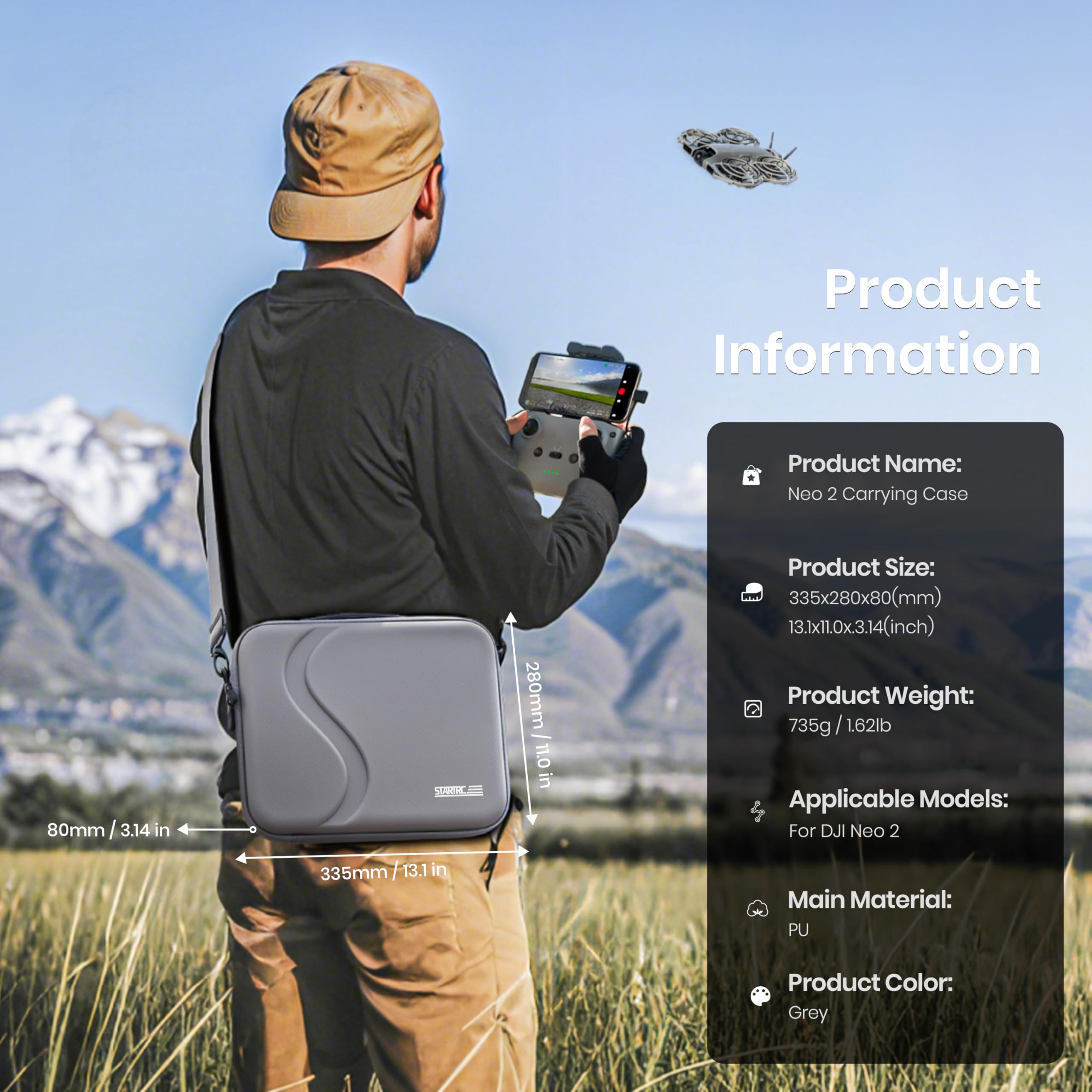 Borsa per il trasporto degli a - Drone Joystick Cover recensione e prezzo